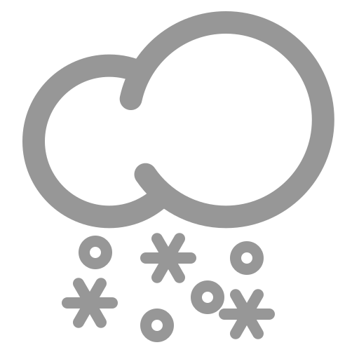 Weather, cold, light snow, snow icon